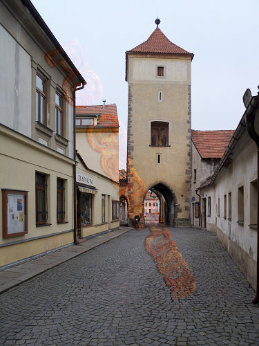 Town fortification [Horazdovice, Czech]