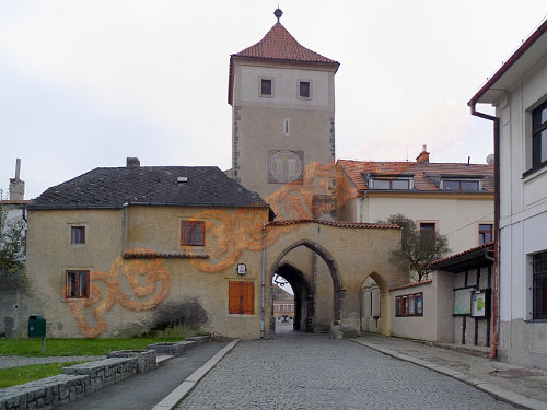 Town fortification [Horazdovice, Czech]